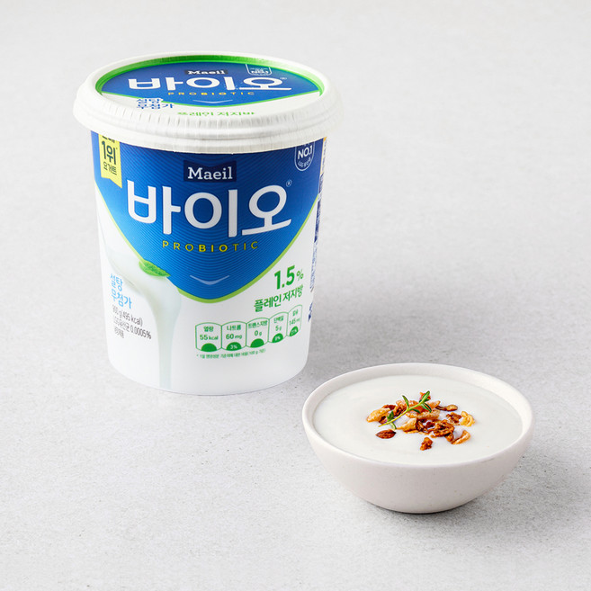 매일바이오 매일 플레인 저지방, 900g, 1개입, 1개