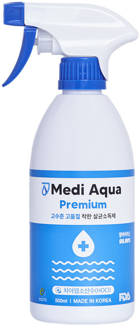메디아쿠아 살균소독제, 500ml, 1개