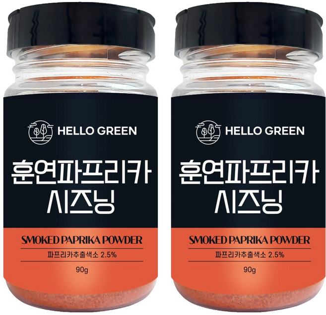 헬로우그린 훈연 파프리카 시즈닝, 2개, 90g