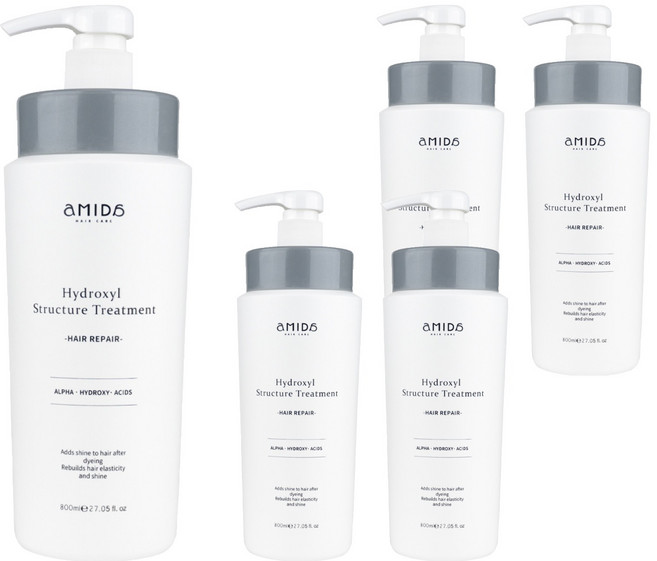 aMIDa 阿蜜達 全方位果酸結構霜, 800ml, 5件