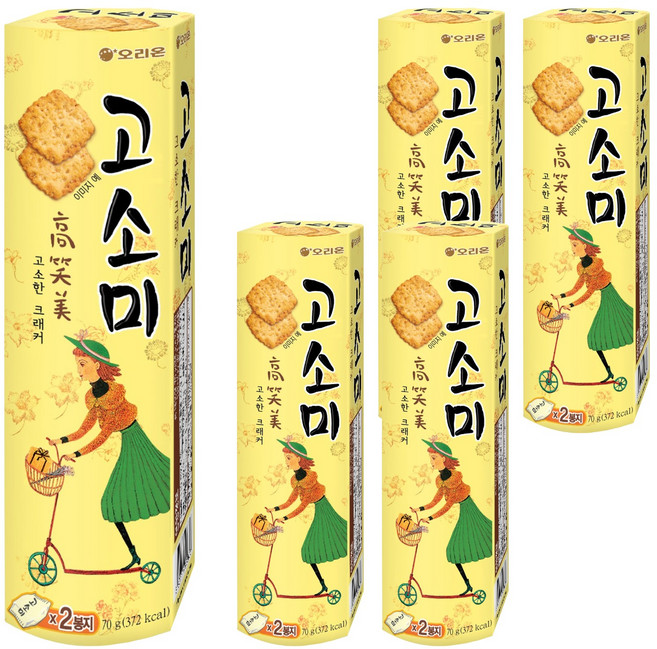 오리온 고소미 2p, 70g, 5개