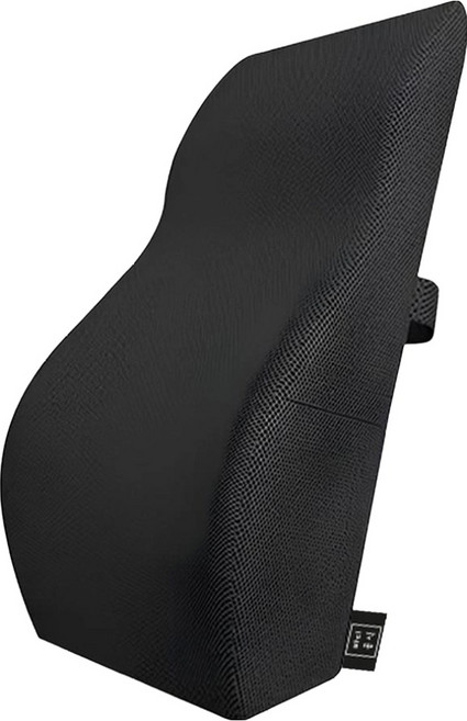 Babigongsik 車用靠背墊, 黑色, 1個