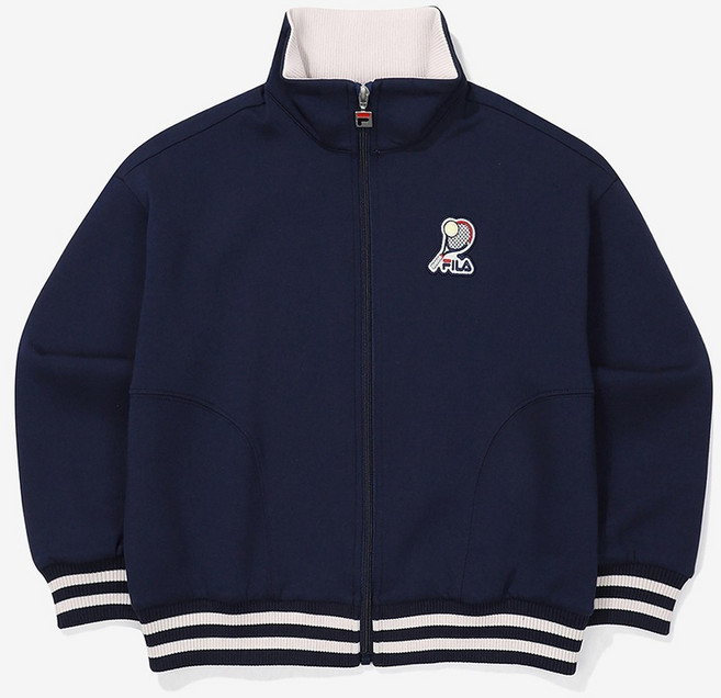 휠라키즈 아동용 테니스 플리스 집업 FK2FTF1201X