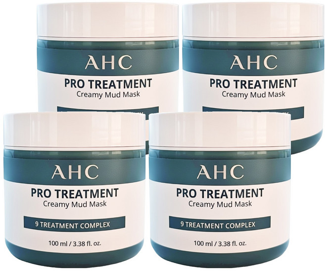 AHC 濟州島毛孔淨化火山泥膜, 1罐, 4罐