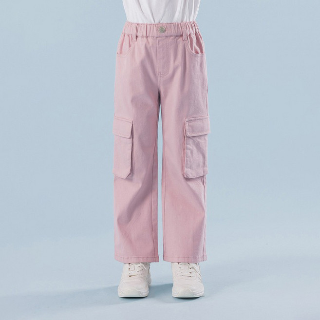 아이러브제이 라모 카고 면 스판 팬츠