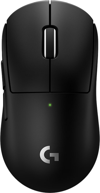 logitech G 羅技G PRO X SUPERLIGHT 無線輕量滑鼠二代, G PRO X 2, 黑色