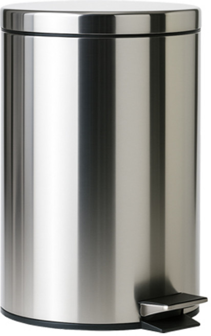 스텐페달 휴지통 12L, 혼합 색상