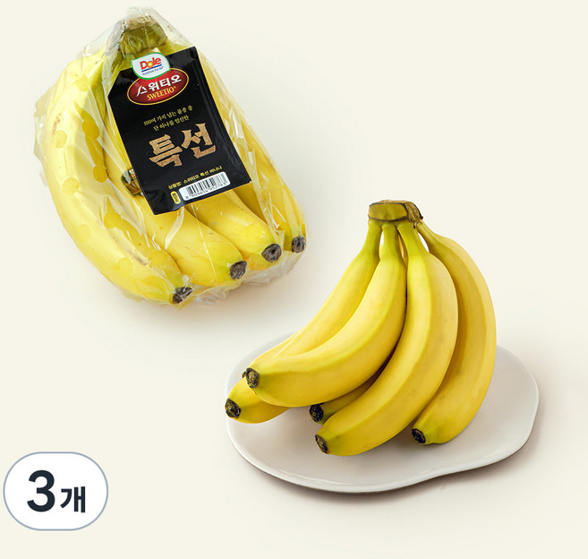 돌 필리핀산 특선 바나나, 1.2kg 내외, 3개