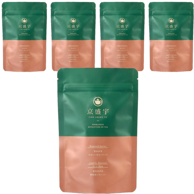 京盛宇 光之茶系列 輕焙四季春原葉袋茶, 2.5g, 15包, 5袋