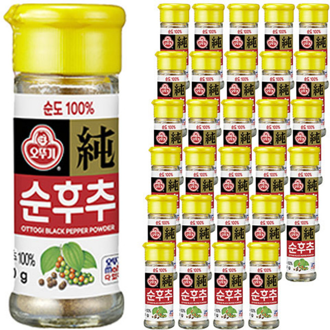 오뚜기 순후추, 20g, 40개