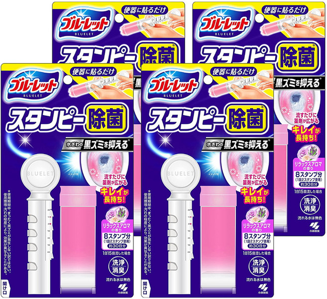 KOBAYASHI 小林製藥 BLUELET 馬桶清潔芳香凍, 28g, 4組