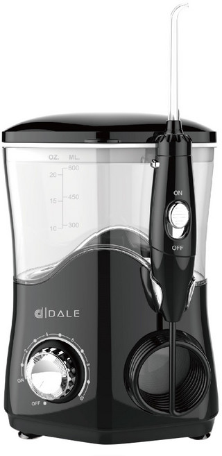 DALE 達樂 家用型健康沖牙機 18W精密電機 600ml大水箱, DL-5001, 黑色