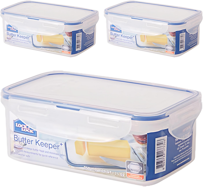 락앤락 버터 보관용기 750ml, 3개, 단품
