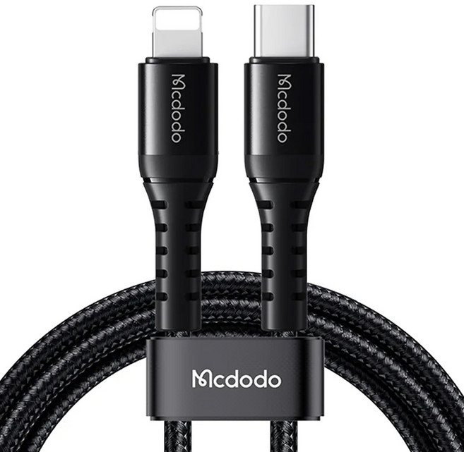 Mcdodo 麥多多 PD Lightning-Type-C iPhone充電線傳輸線快充線, 100cm, 1條