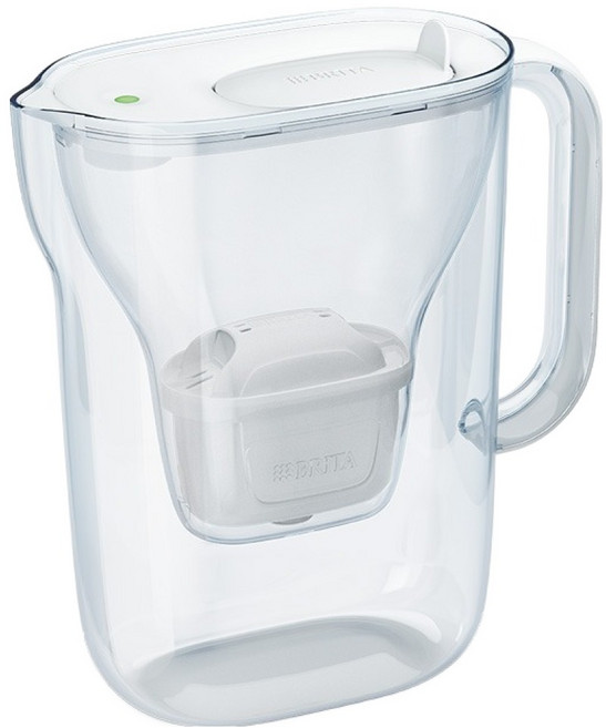 브리타 정수기 화이트 고객직접설치 + 기본필터 1입, 스타일에센셜 쿨 2.4L