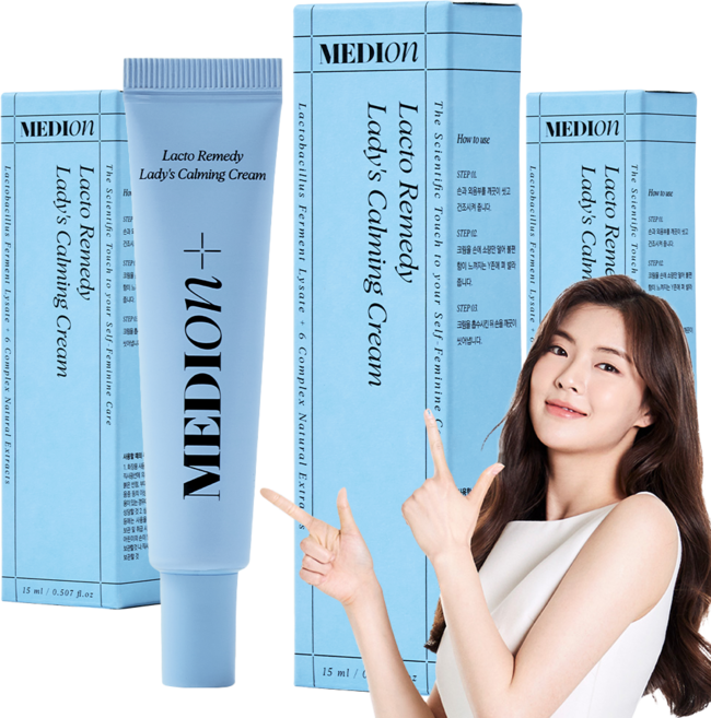 MEDIon 女性私密處益生菌舒緩霜, 15ml, 3條