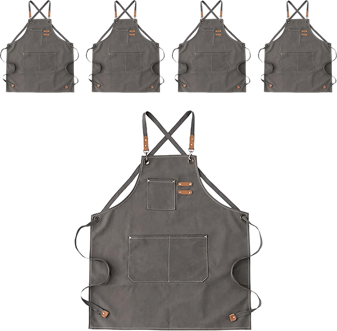 젊은이마켓 컨버스 앞치마, 그레이, 5개