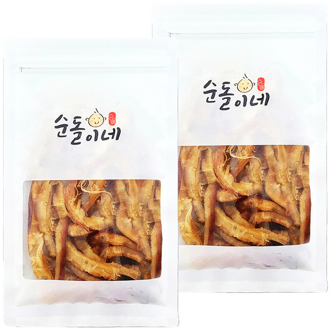 순돌이네 바베큐 페스츄리 오징어, 2개, 130g