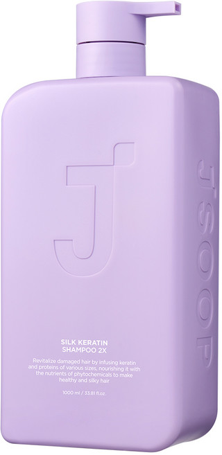 제이숲 실크 케라틴 샴푸 2X, 1L, 1개