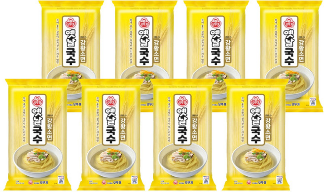 오뚜기 강황국수 소면, 900g, 8개