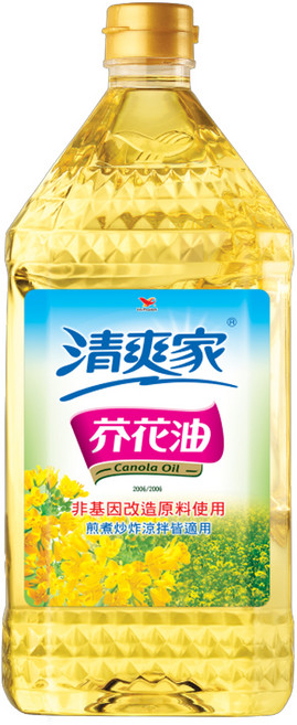 統一 清爽家 芥花油, 2L, 1桶