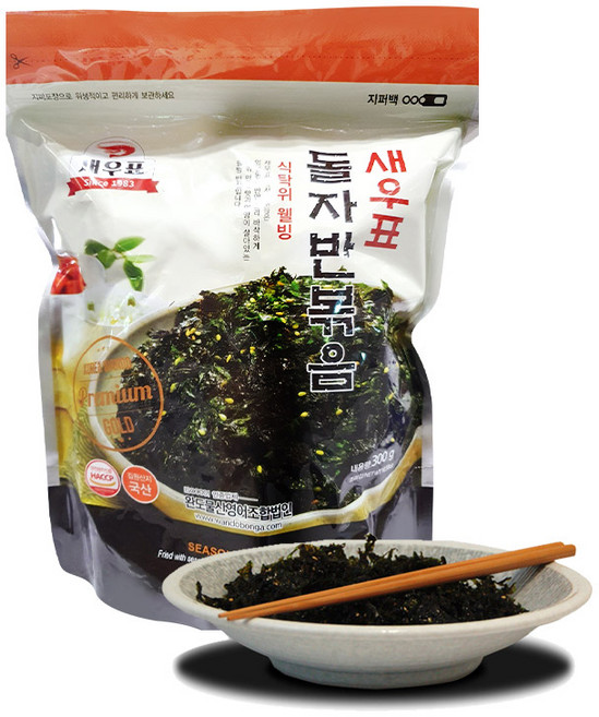 새우표 완도 대용량 돌자반, 300g, 1개