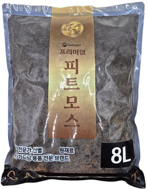 가든잇 프리미엄 중포장 흙 피트모스, 1개, 8L