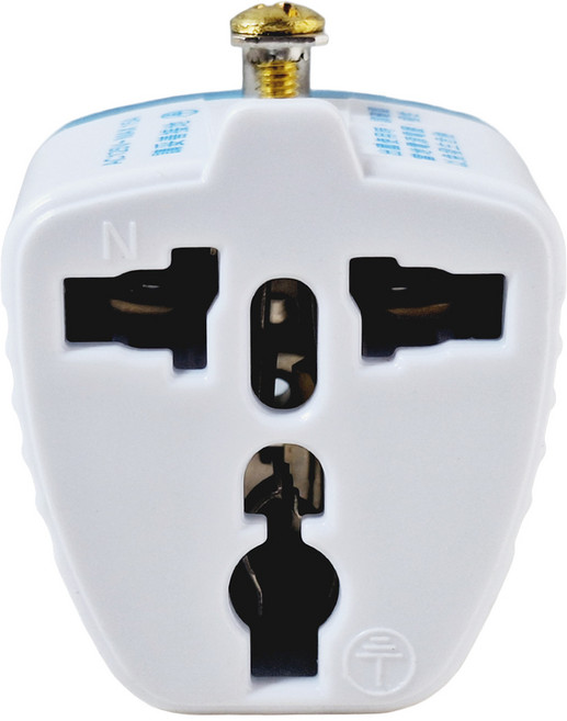 Kinyo 旅行萬用轉換接頭 J-34, 46mm, 藍白色, 1個