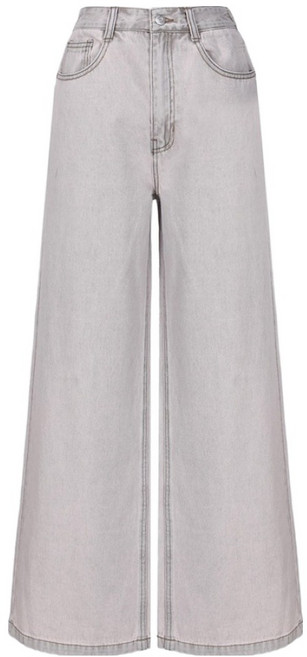 써스데이아일랜드 여성용 핑크 틴 데님 팬츠 T262MJE131W