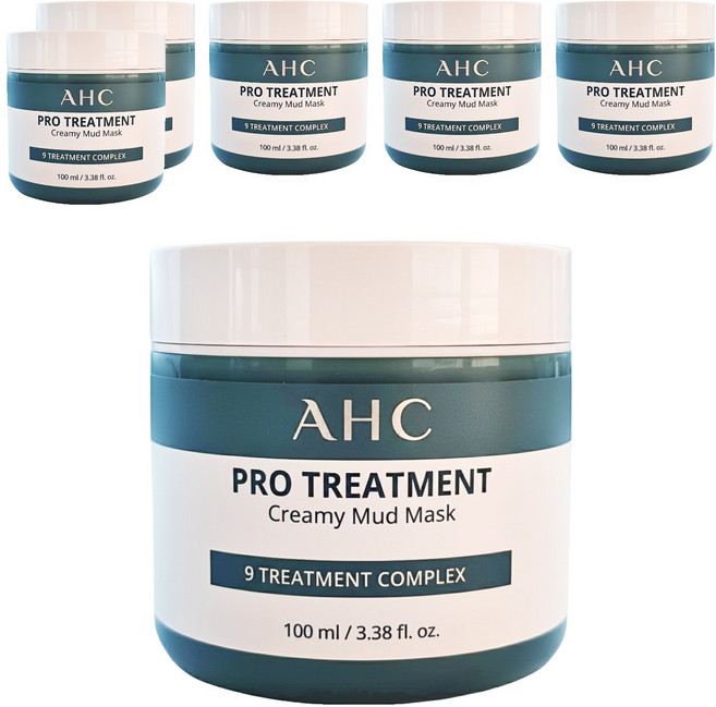 AHC 濟州島毛孔淨化火山泥膜, 1罐, 6罐
