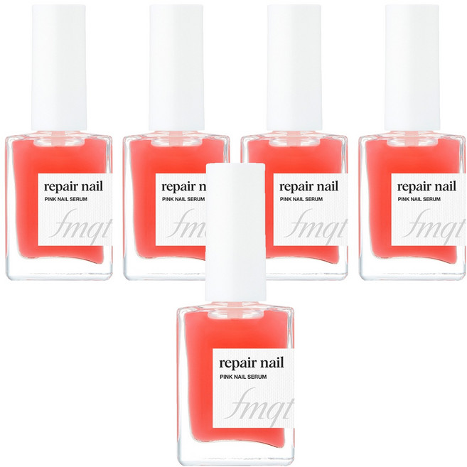 fmgt 리페어 핑크 네일 영양제, 10ml, 5개