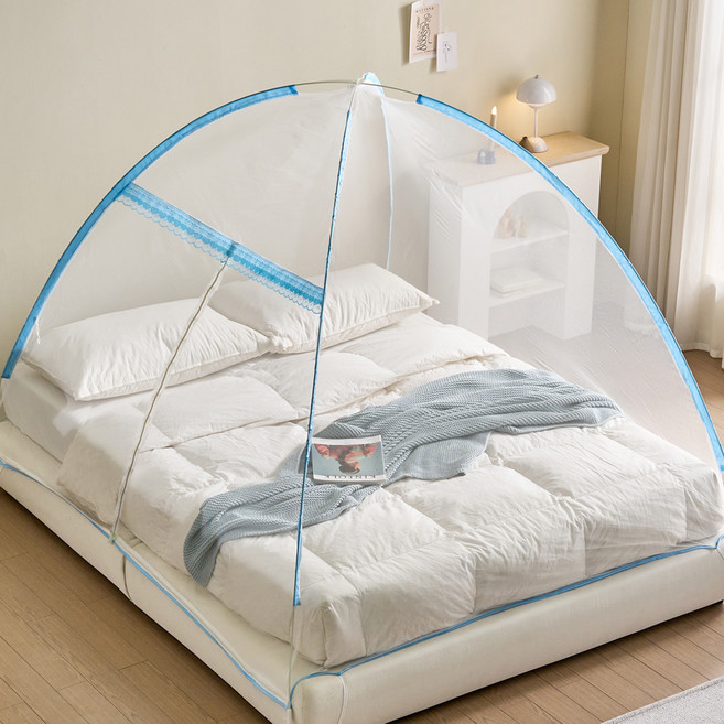 알뜨리 야광 원터치 모기장, 블루