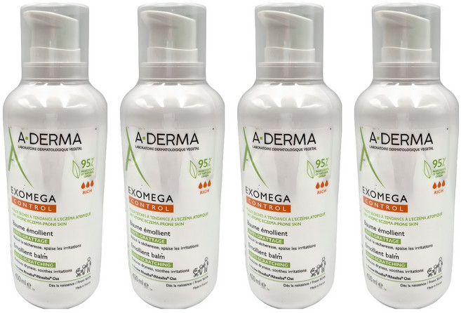 A-DERMA 艾芙美 新葉益護佳強護霜, 400ml, 4瓶