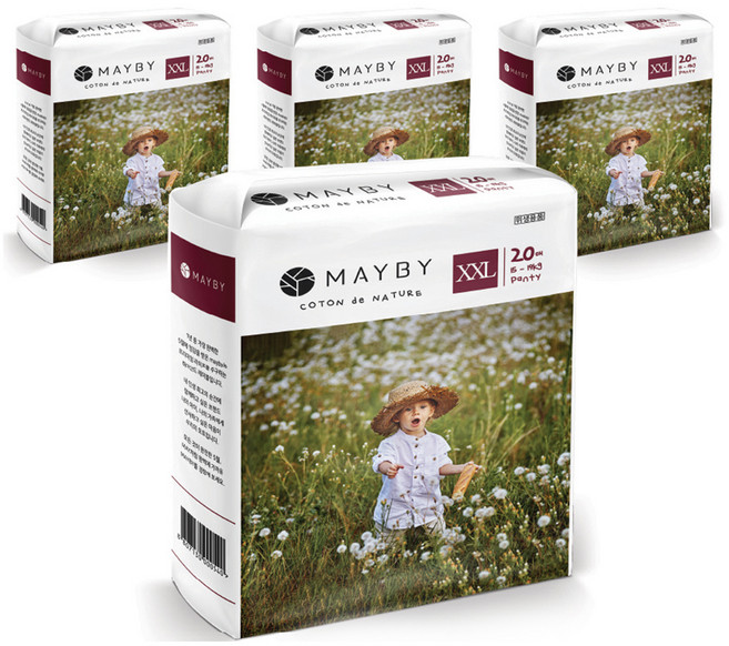 MAYBY 褲型尿布, 80片, XXL
