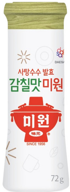미원 사탕수수발효 감칠맛, 72g, 1개