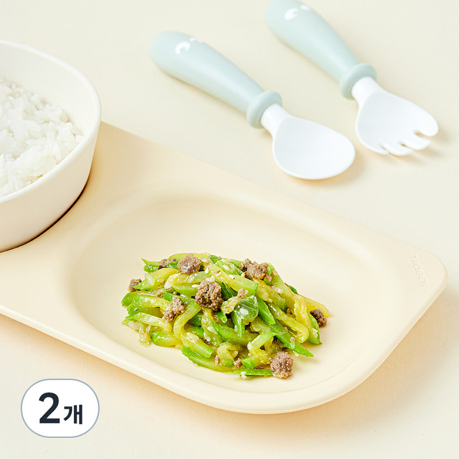 킨더가든 소고기 애호박볶음, 80g, 2개