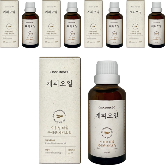 시나몬이오 계피오일, 50ml, 5개