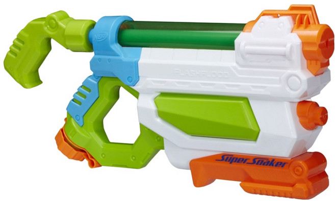 해즈브로 너프 수퍼소커 플래쉬플러드, 혼합색상, 1개