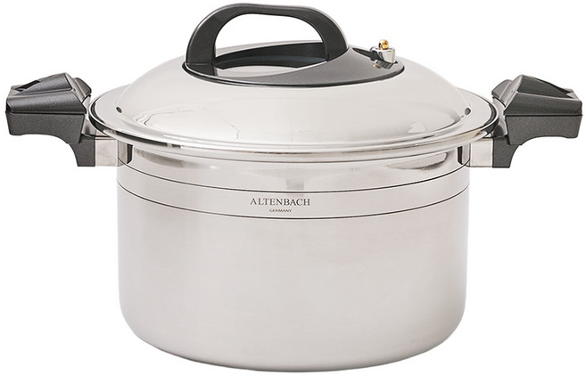 알텐바흐 시그니처 엑스쿠첸 멀티쿡 316Ti 통5중 무수분 저압 냄비 11L, 28cm, 1개