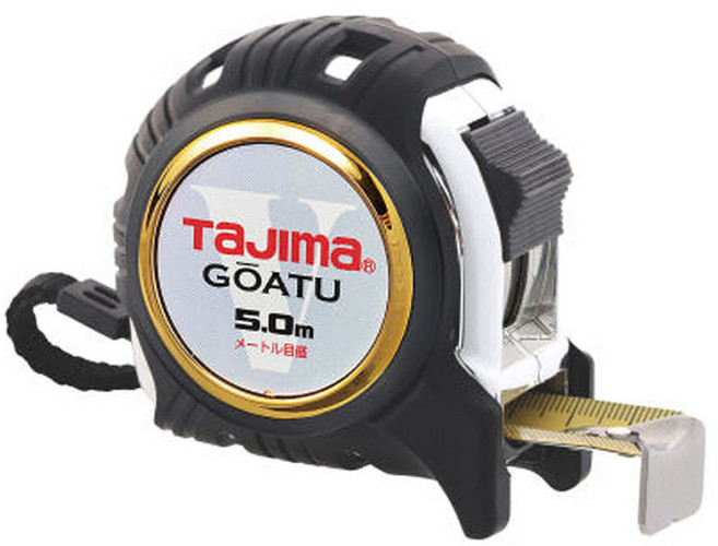 타지마 고아츠 G그립 줄자 GAGL25-50, 1개