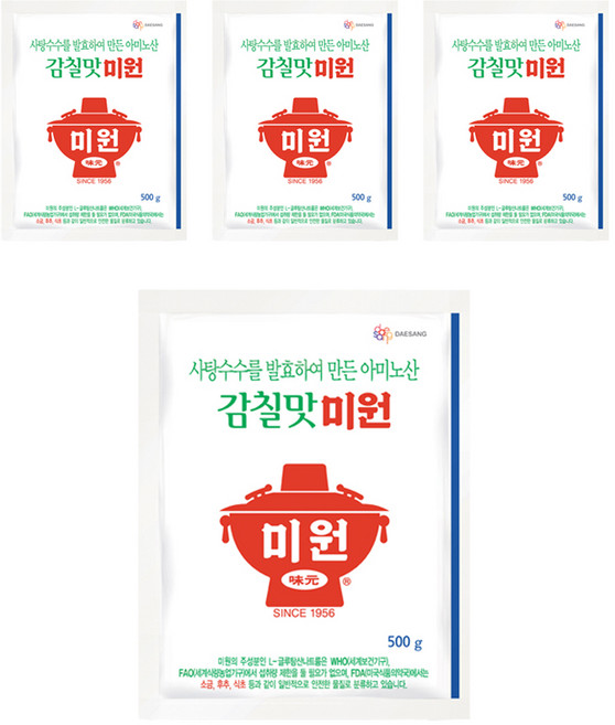 미원 감칠맛미원, 500g, 4개