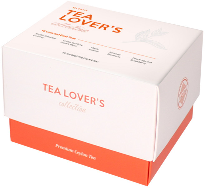 믈레즈나 티러버스 컬렉션 티백 2g x 20p 세트, 티백 10종 x 2p, 1세트