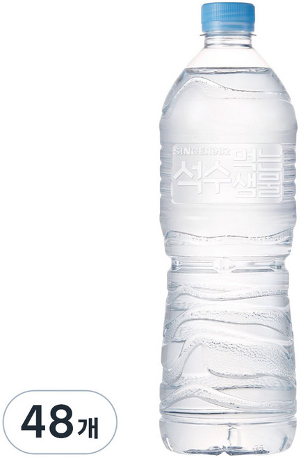 석수 무라벨, 1L, 48개
