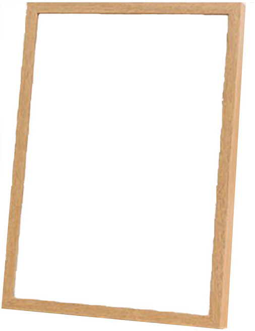 FOSO 中空立體相框, 原木色, 1個