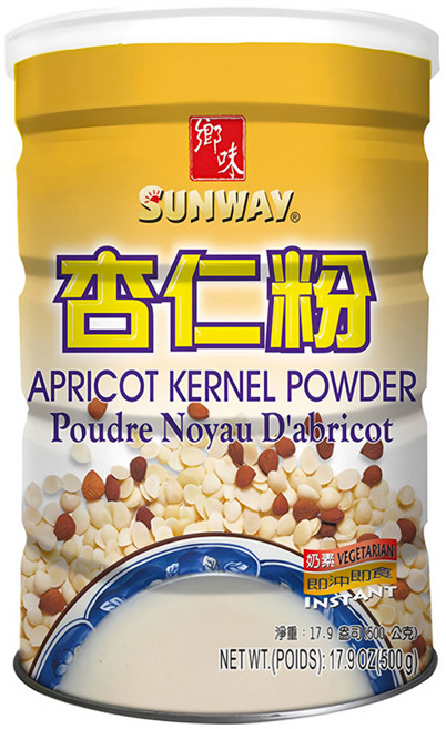 SUNWAY 鄉味 杏仁粉 微甜, 500g, 1罐