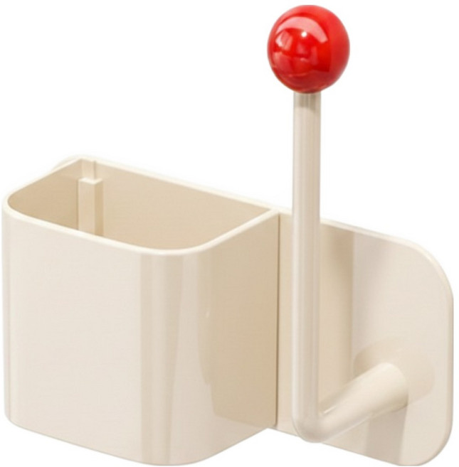 벨로나이트 욕실 간편설치 분리가능 무타공 다용도 선반, 레드, 1개