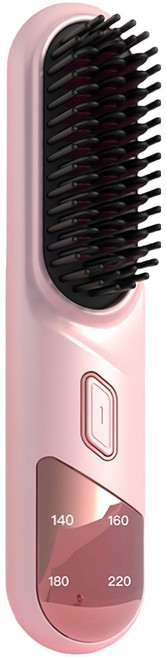 Well Life 悅生活 Best buy 30秒速熱無線百萬負離子直髮神梳, 粉色