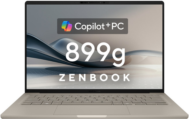 에이수스 2025 젠북 A14 스냅드래곤 X, ZabriskieBeige, 512GB, 16GB, WIN11 Home, UX3407QA-SB284W