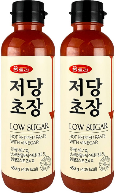움트리 저당 초장, 450g, 2개