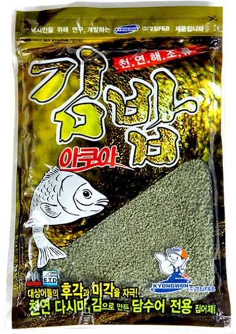 경원산업 아쿠아 김밥 떡밥, 380g, 1개